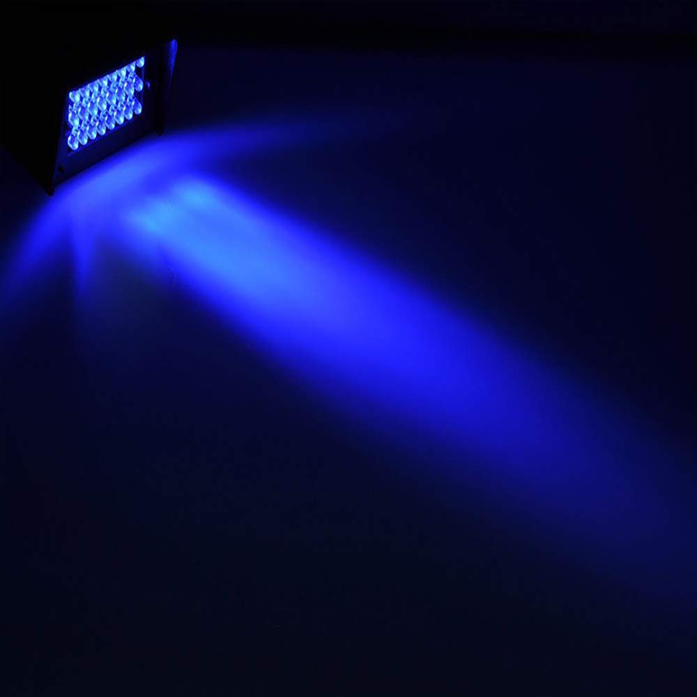 Led Blue Strobe Lights Dance Flash Strobe Lights Adjustable Speed Control Stage Light With Super Bright 24 Leds Flash Party Ligh