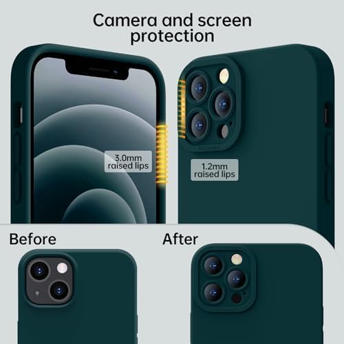 Kiresen Magnetic For Iphone 13 Pro Case With Screen Protector   Compatible With Magsafe   Upgraded Camera Protection   Silicone