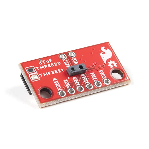 Sparkfun Qwiic Mini Dtof Imager   Tmf8821 5000Mm Detection Range   Board Dimensions 0.5In To 1In   3X3 4X4 3X6 Multizone Output