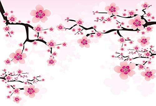 Leyiyi Romantic Cherry Blossoms Backdrop 5X4Ft Photography Background Valentine'S Day Decoration Soft Pink Love Theme Wedding Pa
