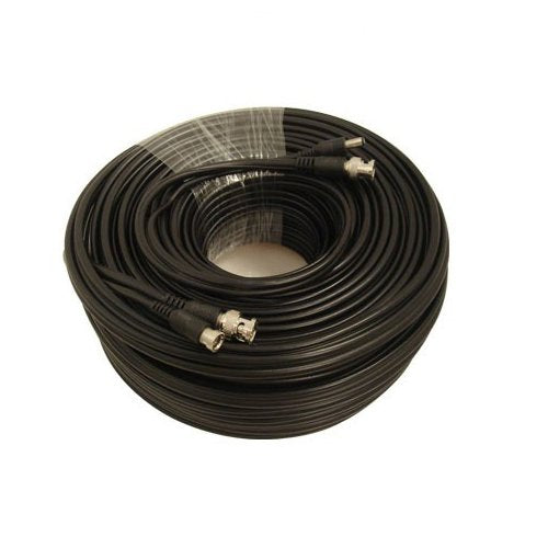 Fivestarcable Rg59 Siamese Premade100 Ft Feet Professional Grade Combo Cable For Tvi, Cvi, Ahd And Hd Sdi Camera System With Bnc Connectors And 2.1Mm Power Jack For Plug And Play Connections