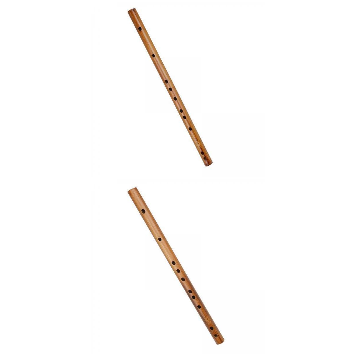 Atorse 2X Traditional Wooden Flute Great Sound Woodwind Musical Instrument Gifts