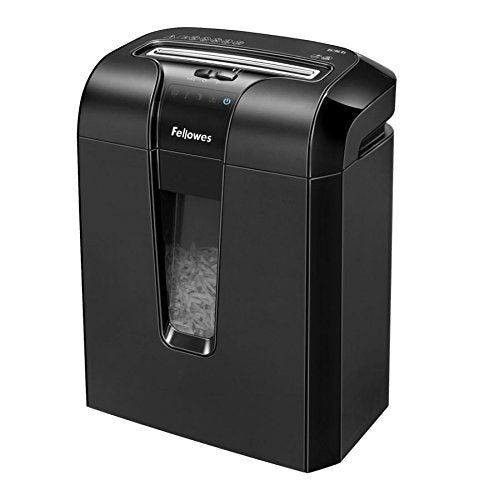 Fellowes 63Cb Jam Blocker 10 Sheet Cross Cut Junk Mail, Paper And Credit Card Shredder