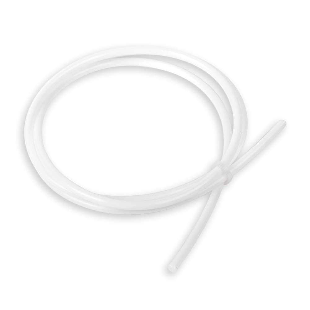 Quickun Ptfe Teflon Tubing Tube, 1Mm Id X 2Mm Od Teflon Tube For 3D Printer, 10Ft Length