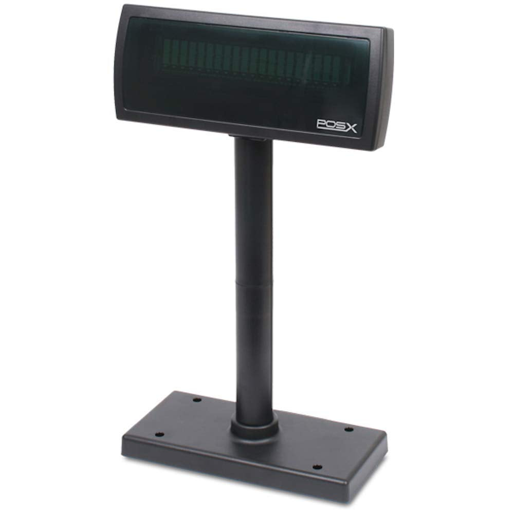 POS-X XP8200U Customer Pole Display, USB Powered, black