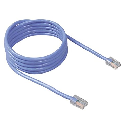 Belkinponents 7Ft Cat5E Patch Cable Utp Blue Pvc Jacket 24Awg T568B 50 Micron Gold Plate