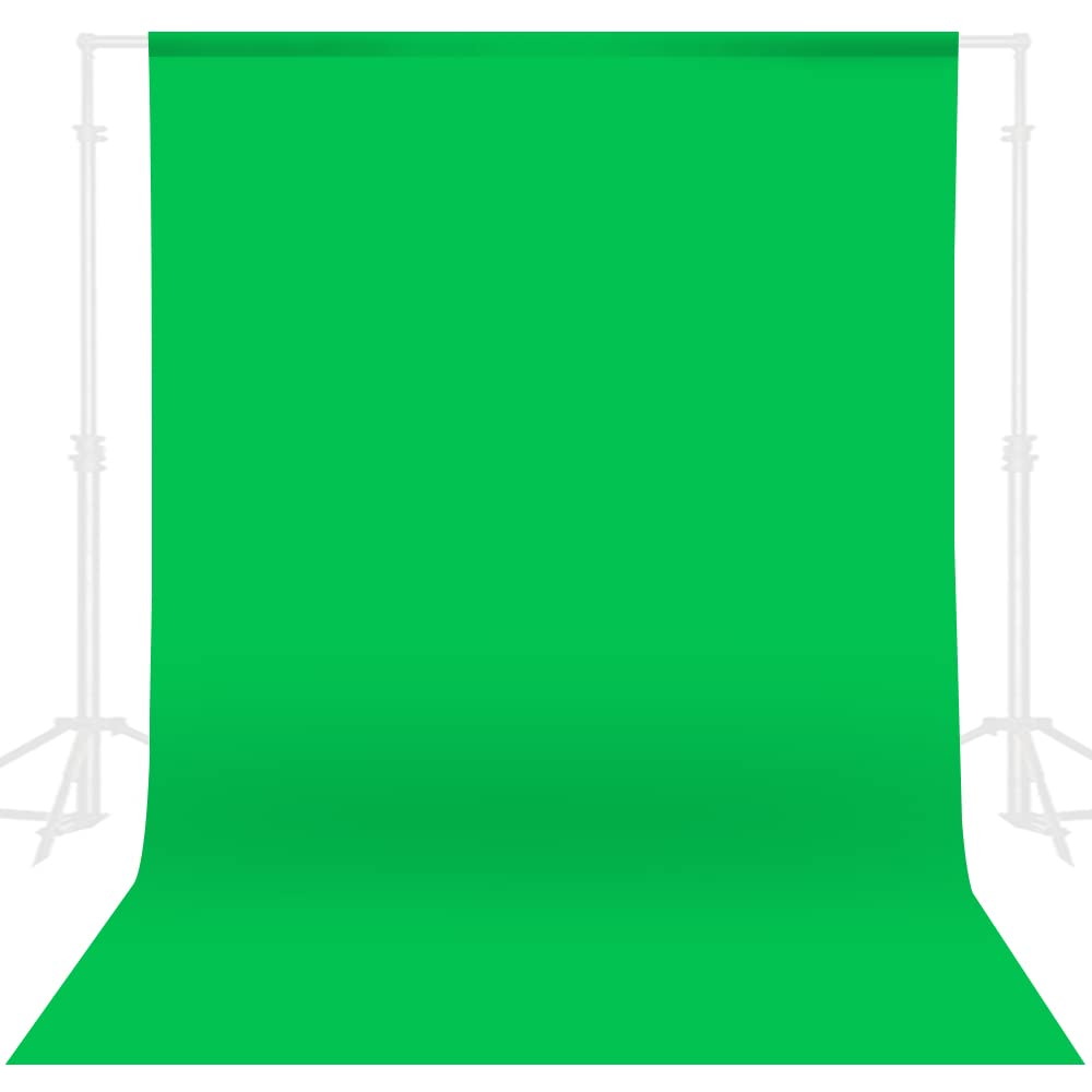 Gfcc Green Screen Backdrop   8Ftx10Ft Polyester Photo Backdrop For Photoshoot Greenscreen Background For Photography Video Recor