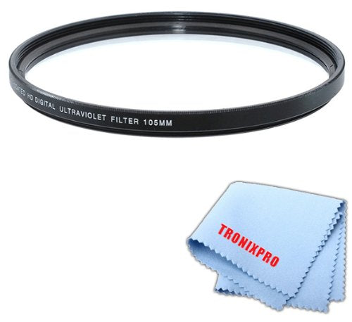 Tronixpro 105Mm Pro Series High Resolution Digital Ultraviolet Uv Protection Filter For Sigma 120 300Mm F/2.8 Dg Os Hsm Lens + M