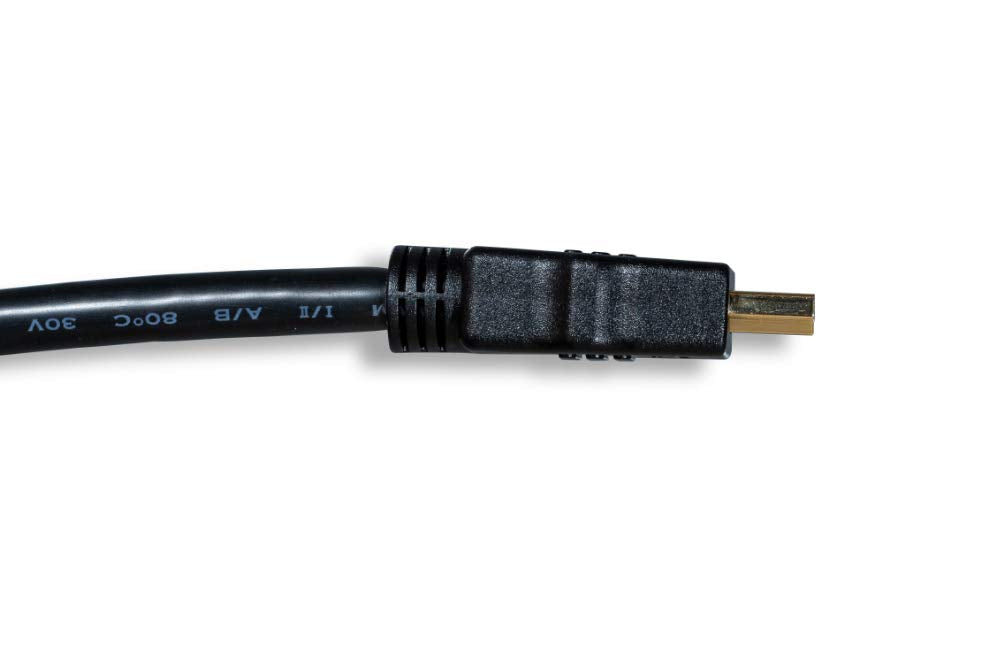 Cablelera High Speed Hdmi With Ethernet, Male/Male 6Ft, Black (Zc5599Mm 06)