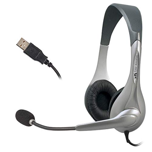 Cyber Acoustics Usb Stereo Headset (Ac 851B)