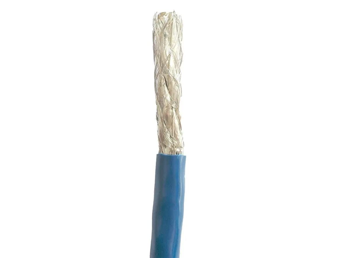 Monoprice Entegrade Cat8 Network Cable V2-1000 Feet - Blue | 2GHz S/FTP Solid, 22AWG, Bulk Bare Copper, 40G, for Networking, LAN