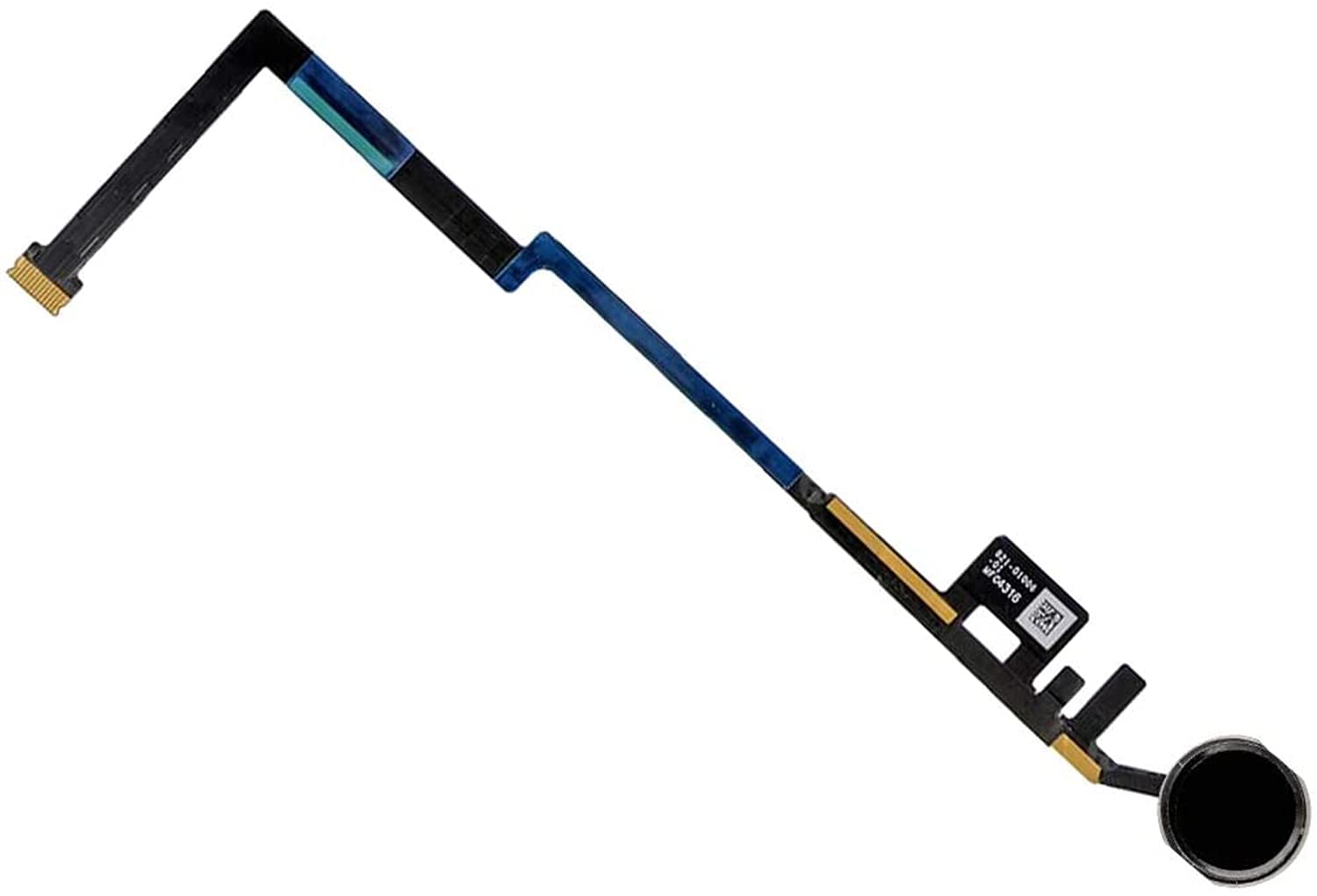 T Phael Black Home Button Replacement Compatible With Ipad 5 5Th Gen 2017 (A1822 A1823) And Ipad 6 6Th Gen 2018 (A1893 A1954) 9.