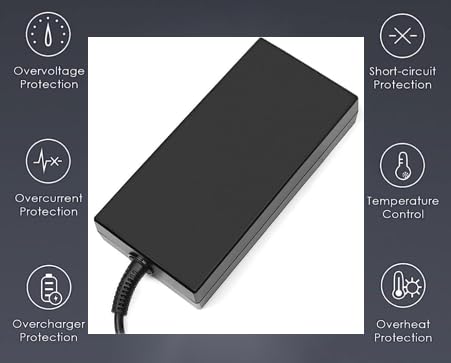 230W Laptop Charger Fit For Msi Gs66 Gs76 Gs75 Gs65 Stealth Power Supply, Msi Chicony A17 230P1A A12 230P1A P65 P75 Ac Adapter