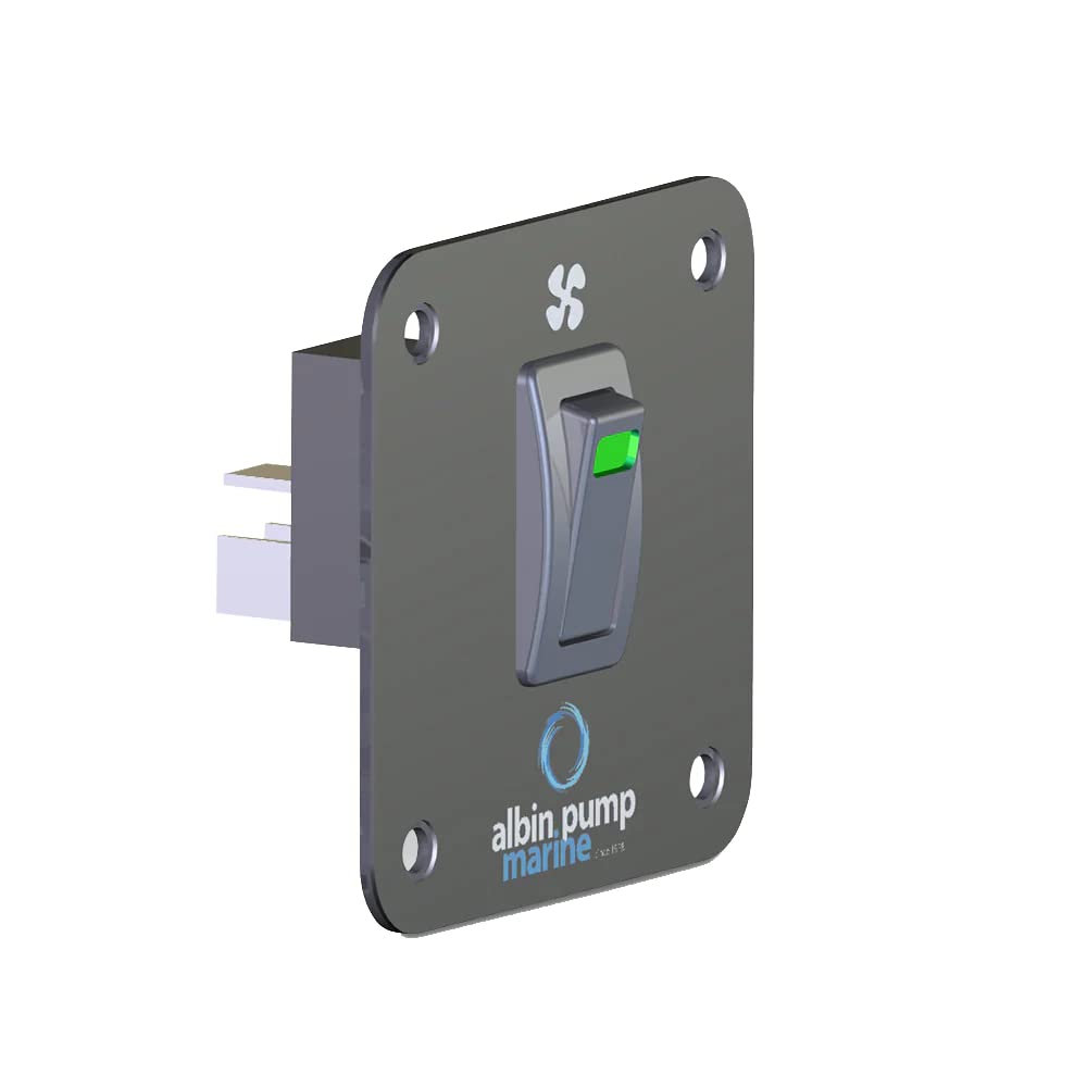 Albin Pump Marine Control Panel 2Kw - 12V [09-66-015],WBEEAB07MM8J2D7