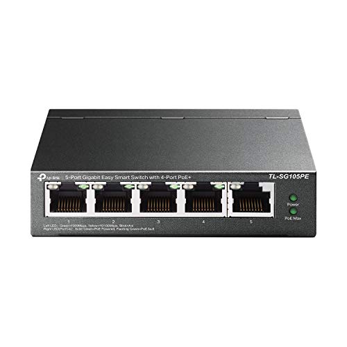 5-Port Gigabit Easy Smart Switch With 4-