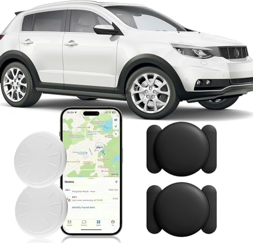 Vehicle Gps Tracker,No Subscription Car Tracker Works With Apple Find My App(Ios Only),Real-Time Monitoring Hidden Tracking Devi