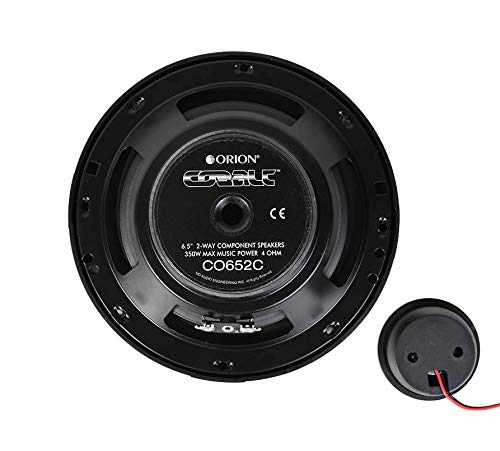 Orion Cobalt Co652C 6.5'' 4 Ohms 2 Way Series Car Stereo Car Audio System Component Set Of 2 Sepakers