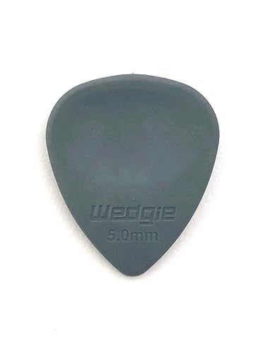Wedgie Wrpp50M 5.0Mm Medium Wedgie Rubber Pick, 3 Pack