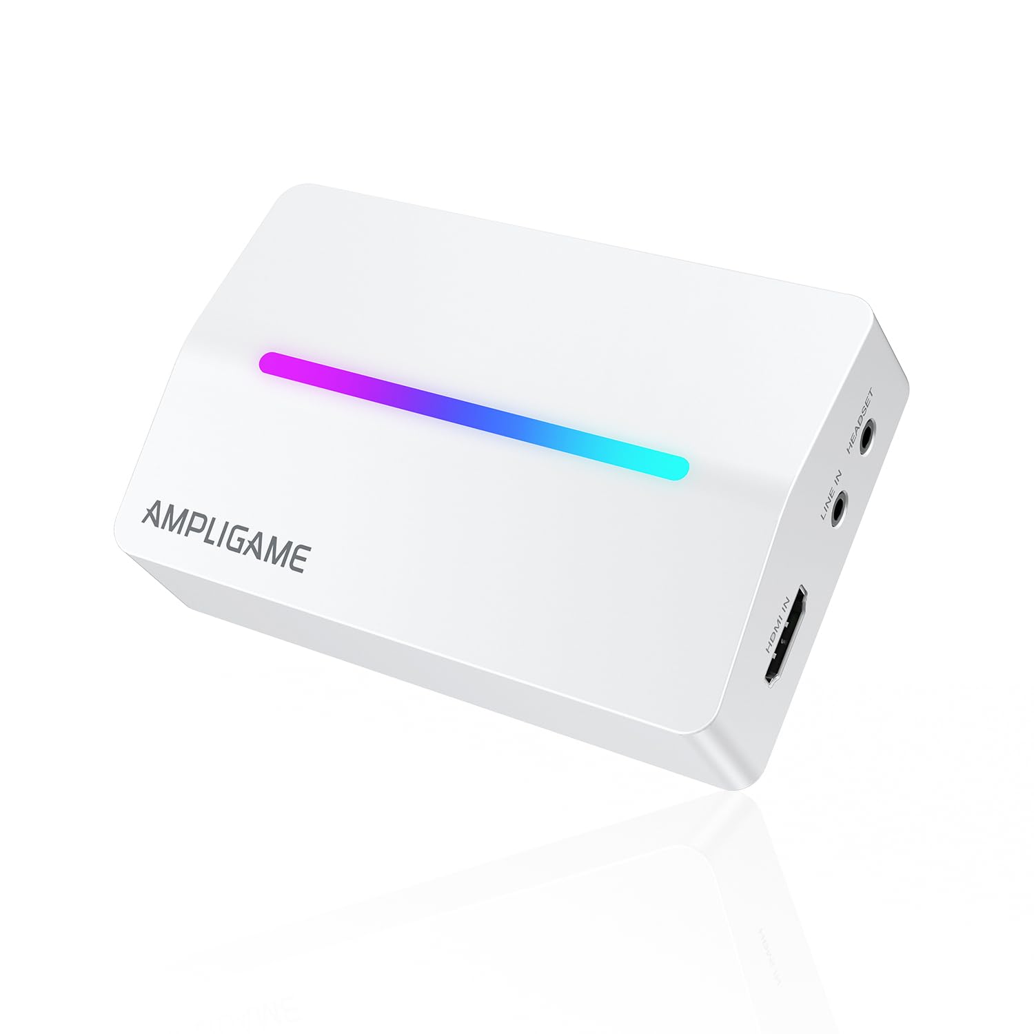 Fifine AmpliGame Gaming Capture Card USB 4K HDMI, 1080P Audio Video Capture Card for OBS Streaming with RGB, HDMI in/Out Compati
