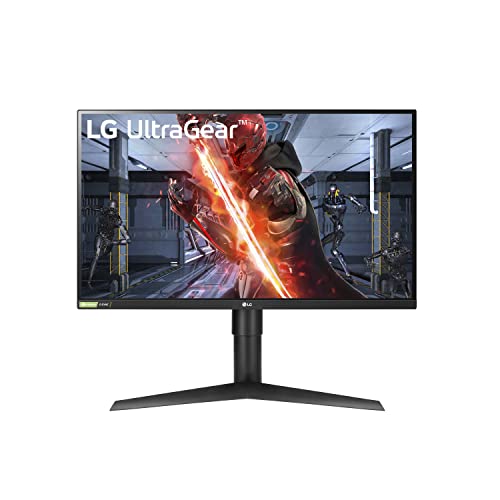 Lg 27Gl83A B 27 Inch Ultragear Qhd Ips 1Ms Nvidia G Sync Compatible Gaming Monitor, Black