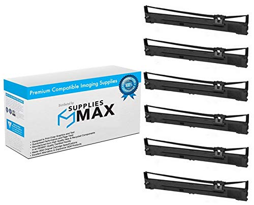 Suppliesmax Compatible Replacement For Fx 2190/Fx 2190N/Lq 2090 Series Black Printer Ribbons (6/Pk) (S015327)