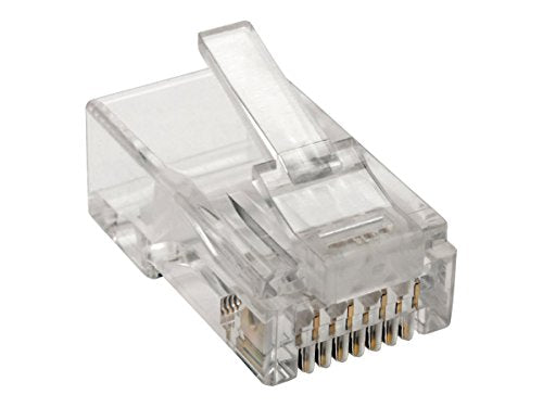 Eaton Tripp Lite Series Cat6 Rj45 Modular Plug For Round Stranded Utp Conductor