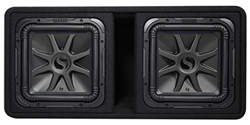 Kicker Dl7S122 Dual L7S 12'' Subwoofers In Vented Enclosure 2 Ohm