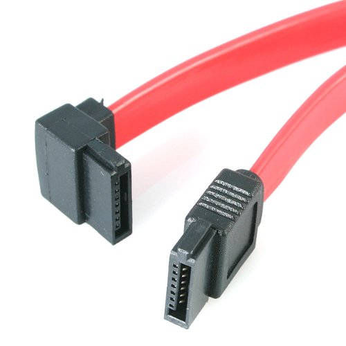 Startech.Com 18In Sata To Left Angle Sata Serial Ata Cable   F/F (Sata18La1)