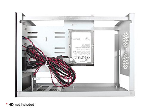 Istarusa S 35 De5Rd Compact Stylish 5X 3.5 Inch Mini Itx Tower   Red