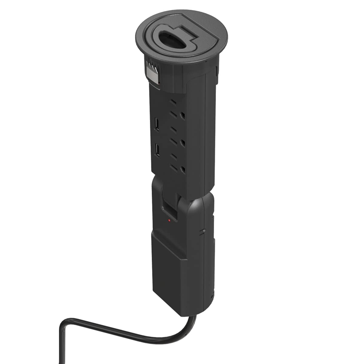 Pop-Up Grommet Outlet & Usb Port