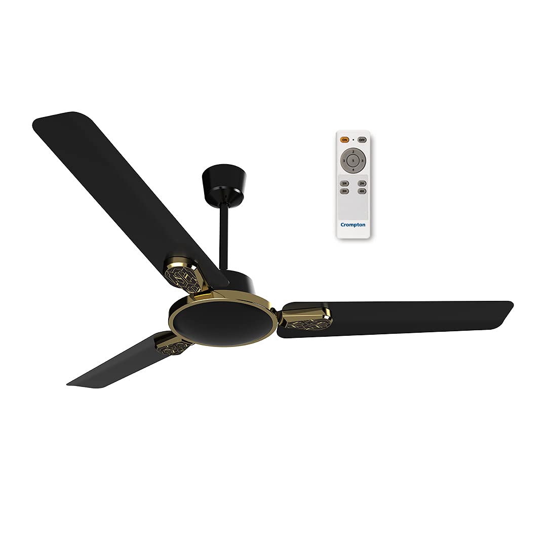 Crompton Energion Stylus 1200 Mm (48 Inch) 5 Star Rated Energy Efficient Designer Bldc Ceiling Fan With Remote And AntiDust Tec