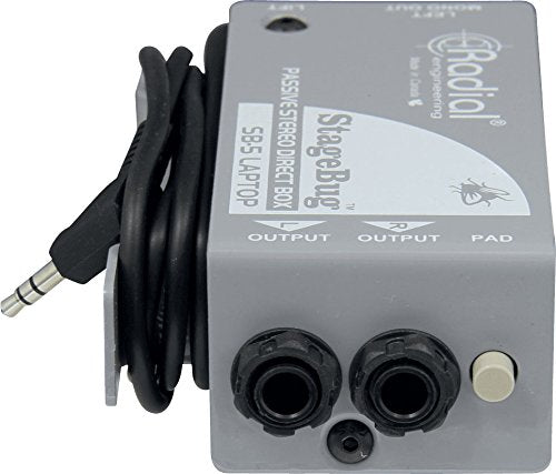 Radial Stagebug Sb 5 1 Channel Passive Laptop Direct Box