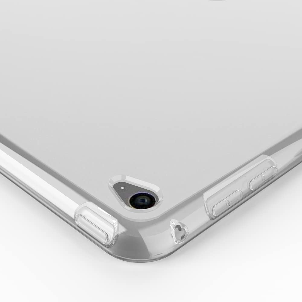 Puxicu Clear Case For Ipad Air 2 (2St Generation 2014 Old Model), Slim Design Flexible Soft Tpu Protective Cover For Ipad Air 2