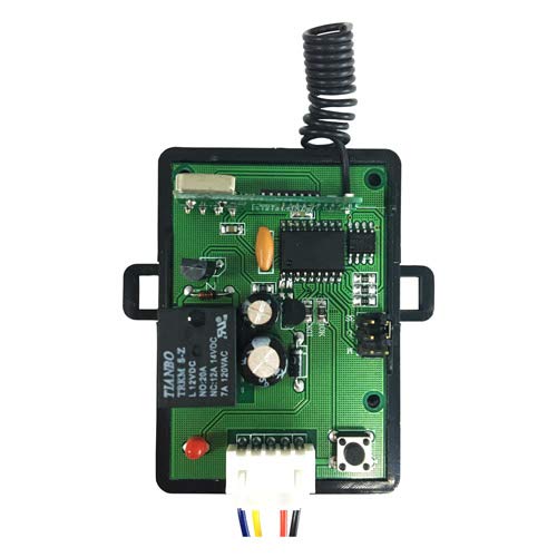 Visionis Fpc 5228 2 Mini 315Mhz Wireless Fixed Code Remote With One Channel Rf Receiver And Power Supply Kit