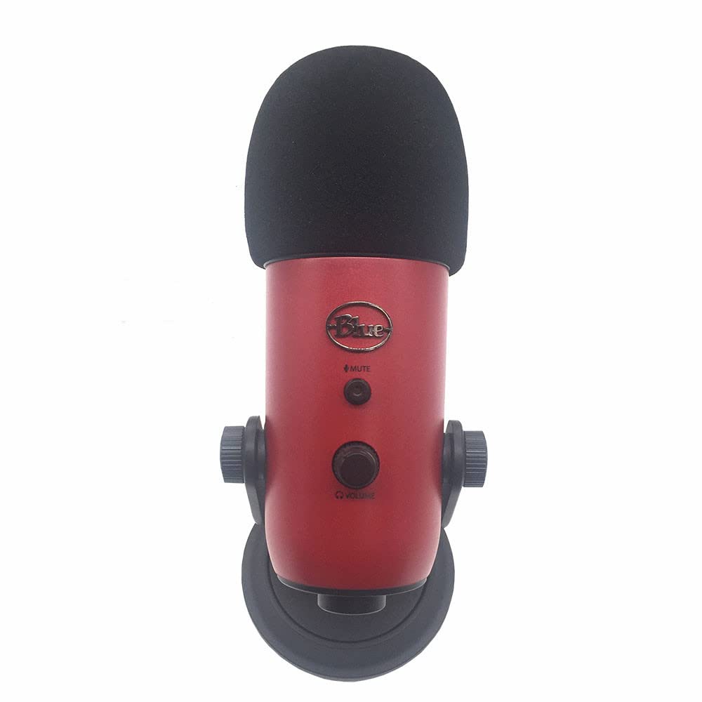 Dead Cat Wind Muff And Pop Filter For Blue Yeti,Microphone Windscreen Cover For Blue Yeti Pro,Blue Yeti X