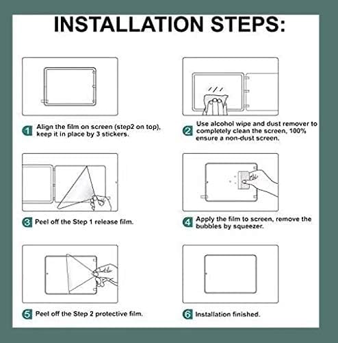 Jmreoims 7 Inch Screen Protector For Autel Maxicom Mk808Bt/Mk808/Mk808Ts, For Autel Maxicheck Mx808/ Maxidas Ds808/ Ds808K/ Maxi
