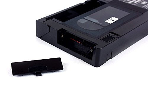 Motorized Vhs C To Vhs Cassette Adapter For Svhs Camcorders Jvc Rca Panasonic + 3 Vcc Micro Fiber Cloth Not Compatible With 8Mm/Minidv/Hi8 Tapes