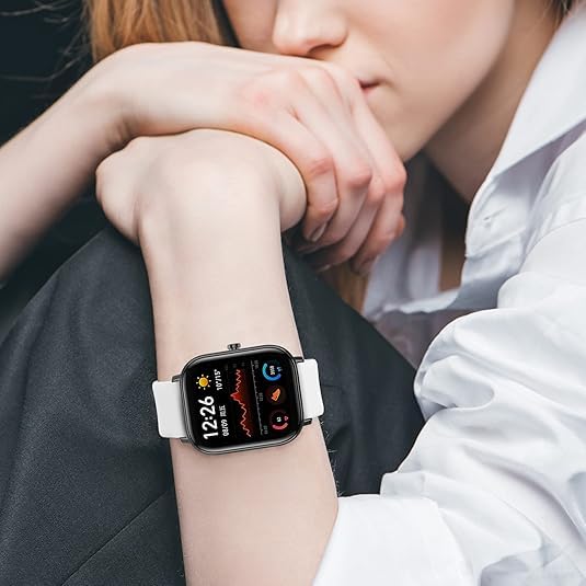 10Pack Bands Compatible For Donerton P22 P32 P36/Kalinco P22 Replacement Watch Straps 20Mm Classic Soft Silicone Breathable Quic