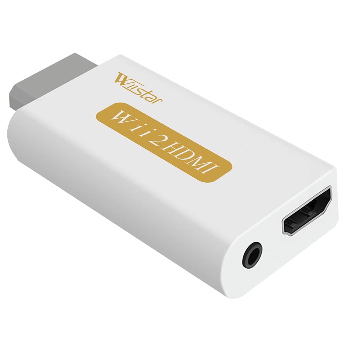 Wiistar Wii To Hdmi Converter Output Video Audio Adapter Hdmi Converter   Supports All Wii Display Modes To Hdtv & Monitor