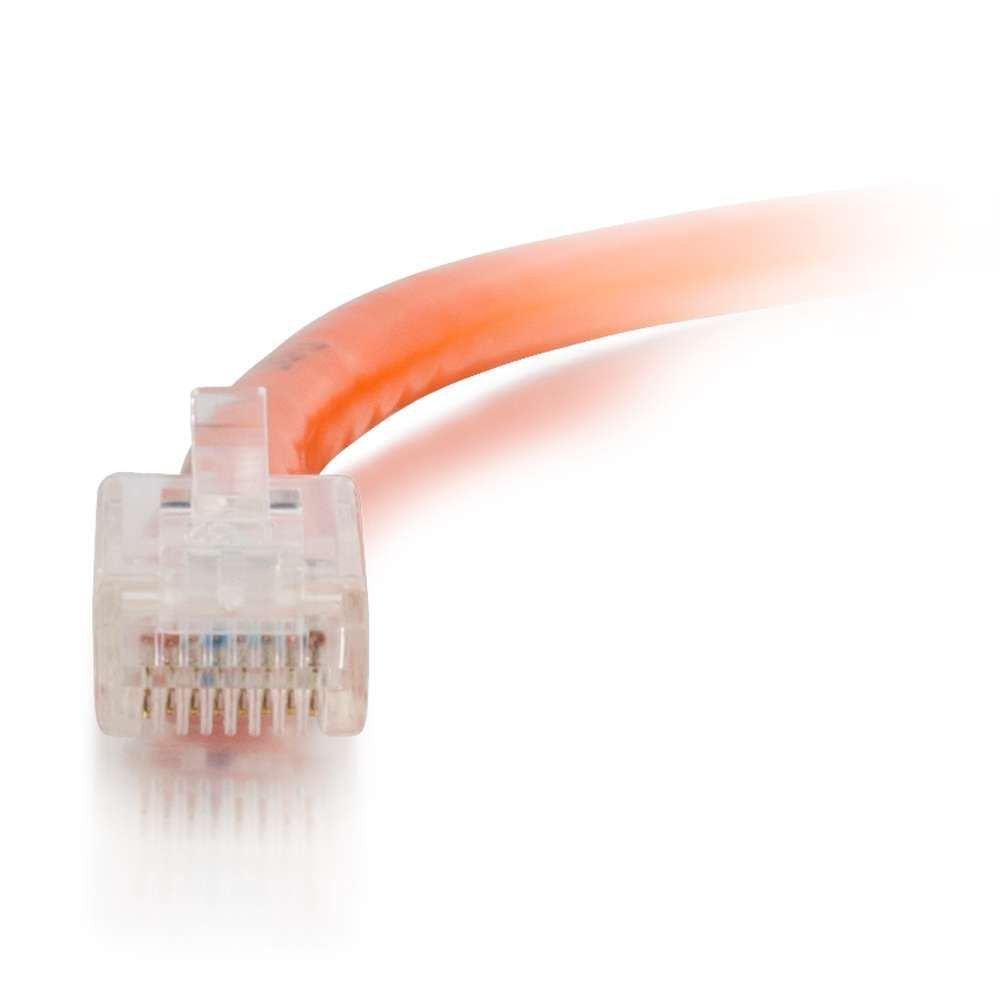 C2G 04196 Cat6 Cable   Non Booted Unshielded Ethernet Network Patch Cable, Orange (7 Feet, 2.13 Meters)