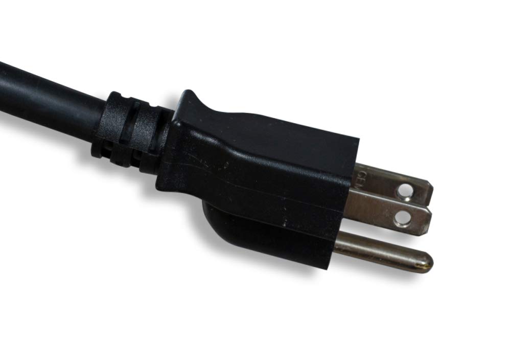 Cablelera North American Power Cord Extension, Nema 5 15P To C19, 8', 14 Awg, 15A, 125V (Zwacpfac 08)