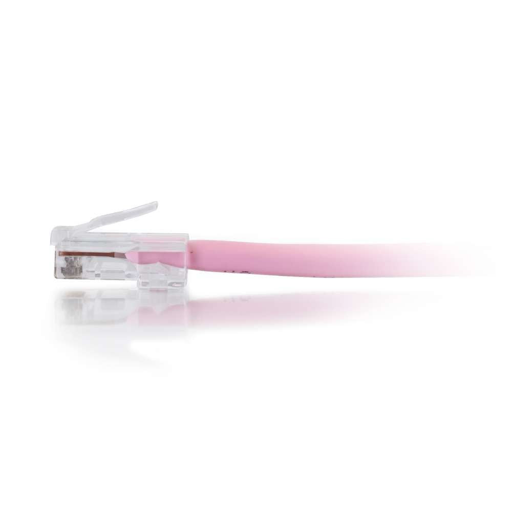 C2G 04257 Cat6 Cable   Non Booted Unshielded Ethernet Network Patch Cable, Pink (5 Feet, 1.52 Meters)