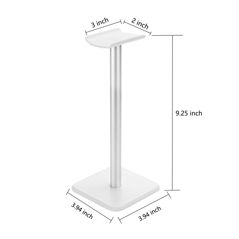 Deear Headphone Stand Gaming Headset Holder Universal Aluminum Metal Headphone Holder Hanger With Aluminum Supporting Bar Flexib