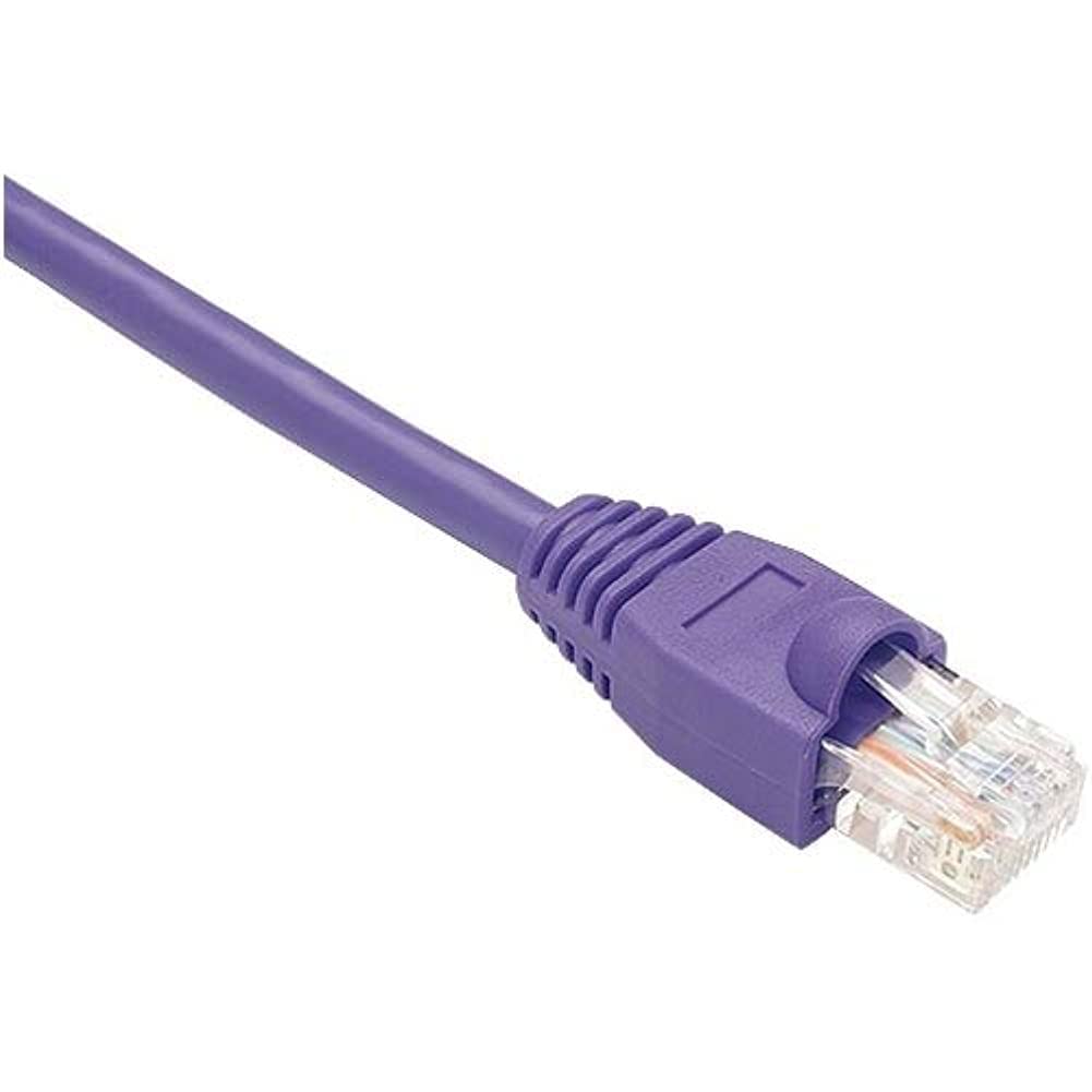 15Ft Purple Cat5E Shielded Patch Cable, F/Utp, Snagless