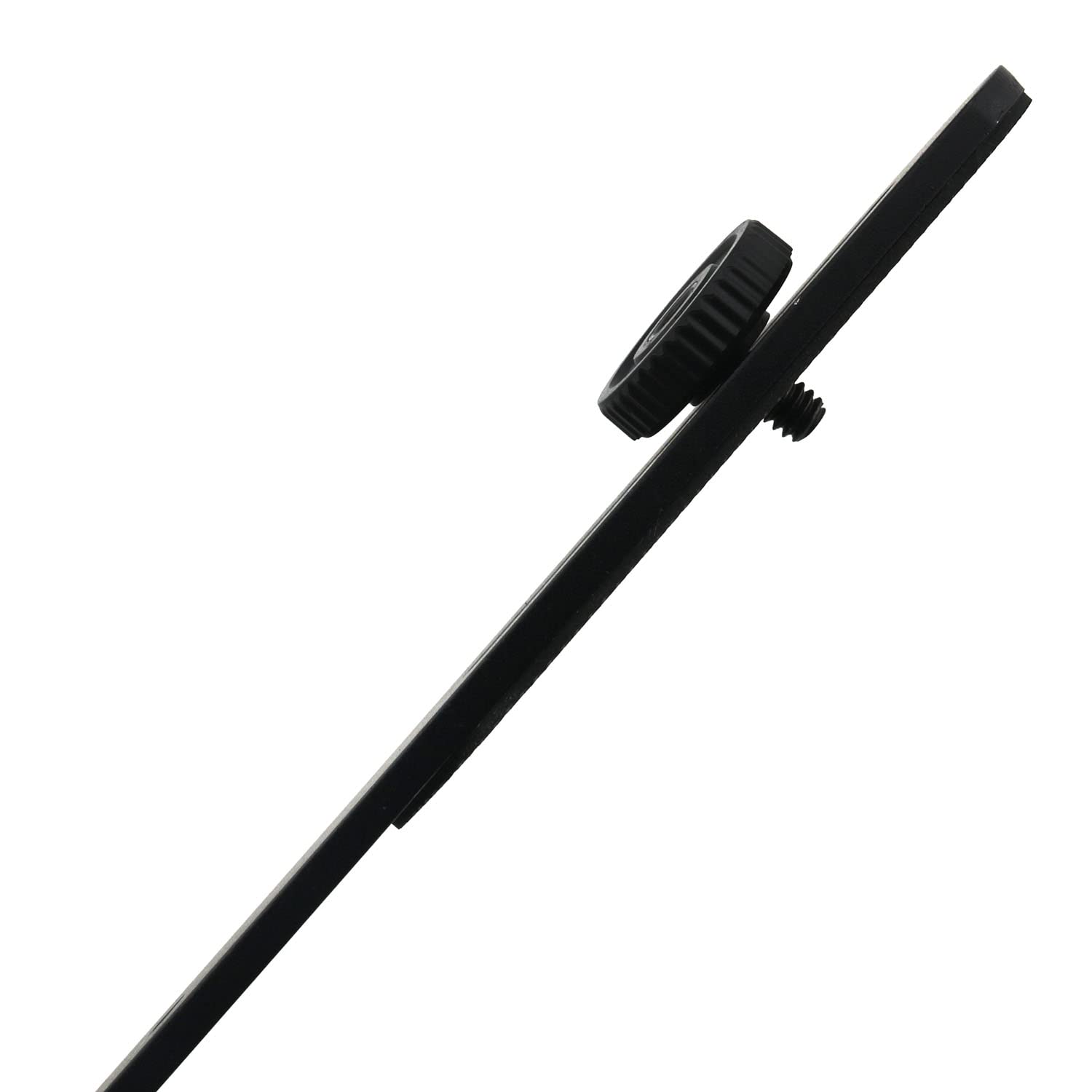 1/4Inch Dual Camera Mount Flash Bracket Zczqc 27Cm/10.6 Inch Dual Camera Mount Hardware Flash Extension Bar With 2Pcs 1/4'' Scre