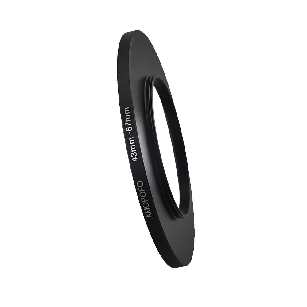 43Mm Lens To 67Mm Camera Filter Ring Compatible With For All Brands 43Mm Lens And 67Mm Uv,Nd,Cpl Camera Filter Accessories