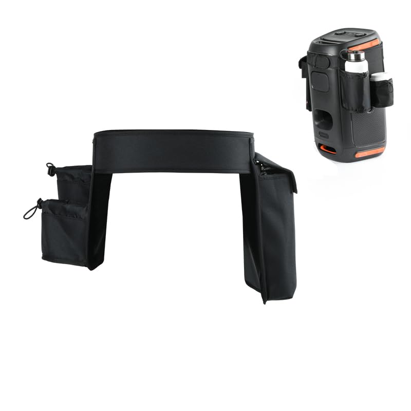 Zlit Portable Speaker Holder Carrying Case Cover For Jbl Partybox 110 Speaker (Black)