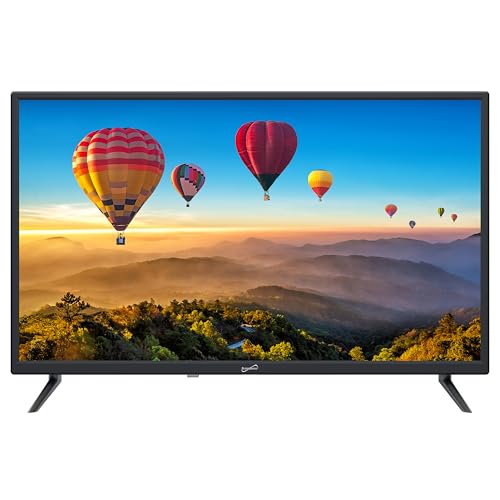 Supersonic Sc 3210 Led Widescreen Hdtv 32'' Flat Screen With Usb Compatibility, Hdmi & Ac Input: Built In Digital Noise Reductio