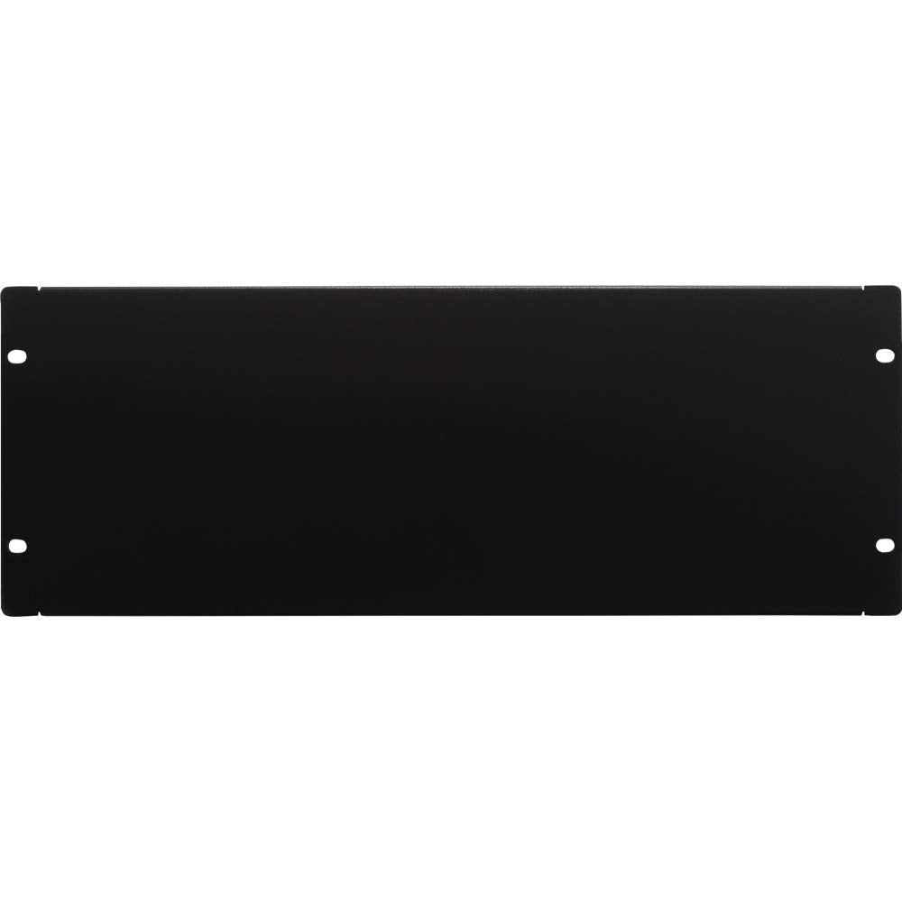Navepoint 4U Blank Rack Mount Panel Spacer For 19 Inch Server Network Rack Enclosure Or Cabinet Black