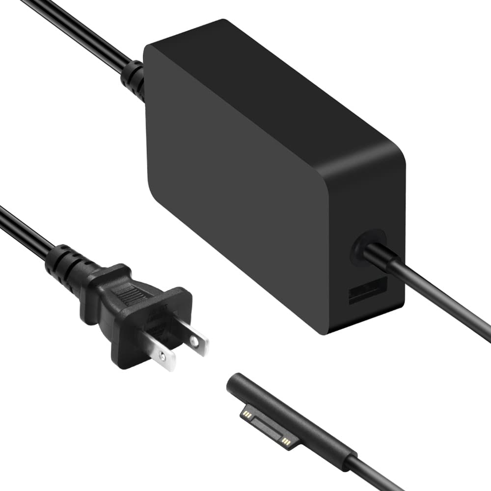 Surface Pro Surface Laptop Charger Fit For Microsoft Surface Pro 3 Pro 4 Pro 5 Pro 6 Pro 7 Pro X Surface Laptop 4, 3, 2, 1, Surf